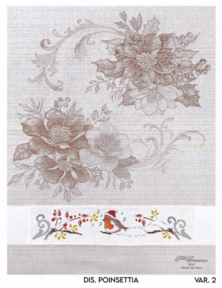 Asciugapiatti POINSETTIA - Fratelli Graziano
