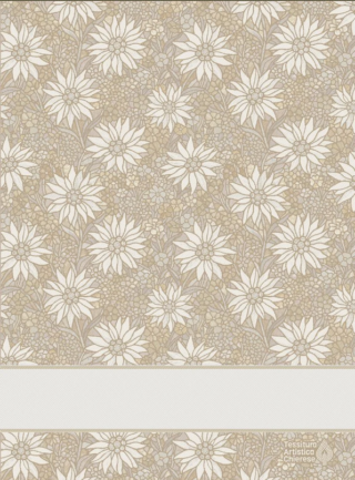 Asciugapiatti DAISY GARDEN ( Fiore Piccolo ) - Tessitura Artistica Chierese