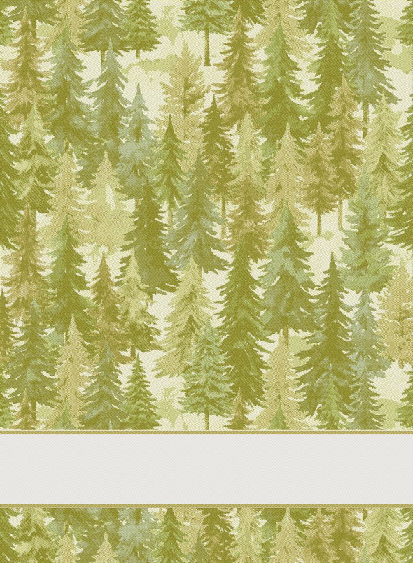 Asciugapiatti FORESTA - Tessitura Artistica Chierese